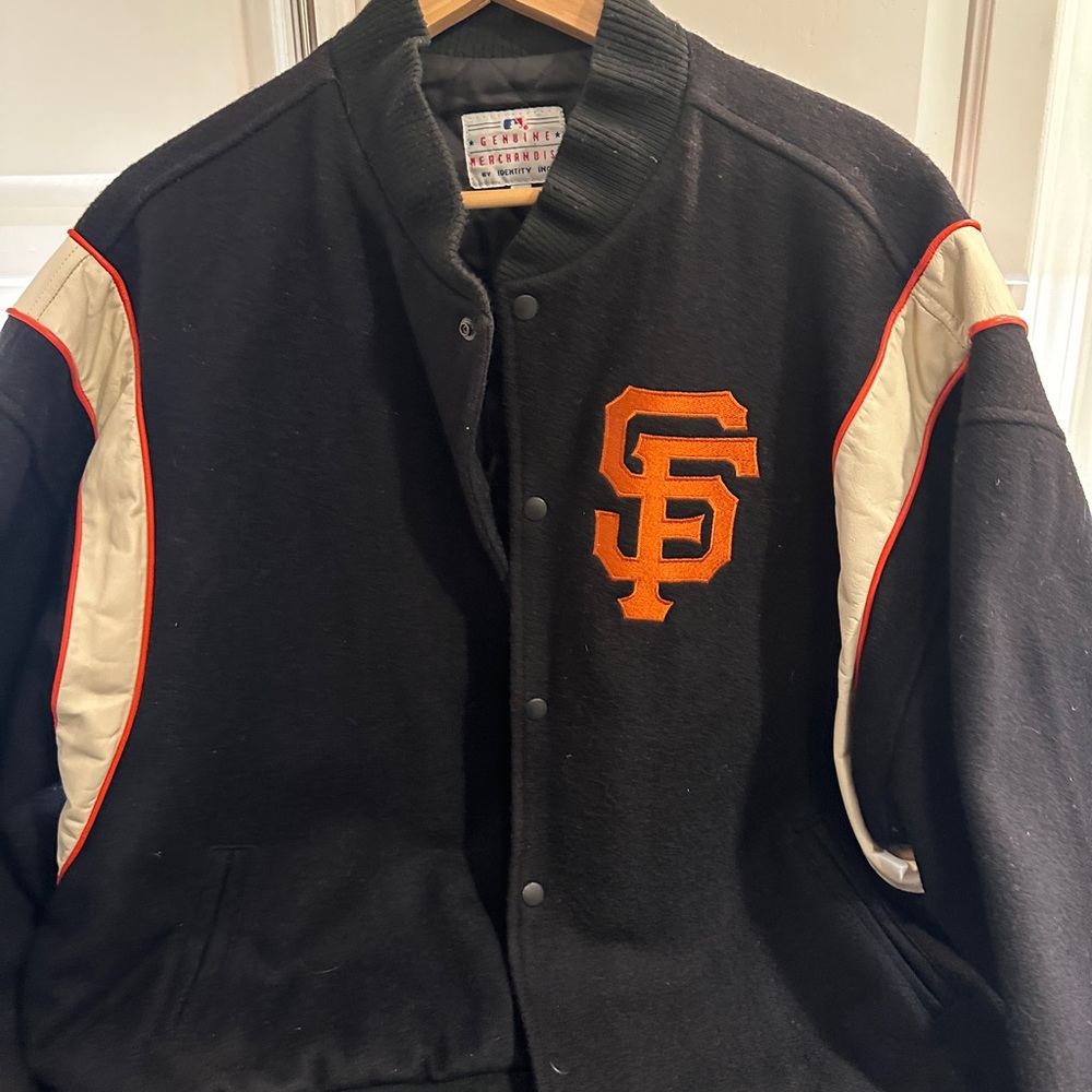 Vintage men’s SF giants varsity jacket xxl